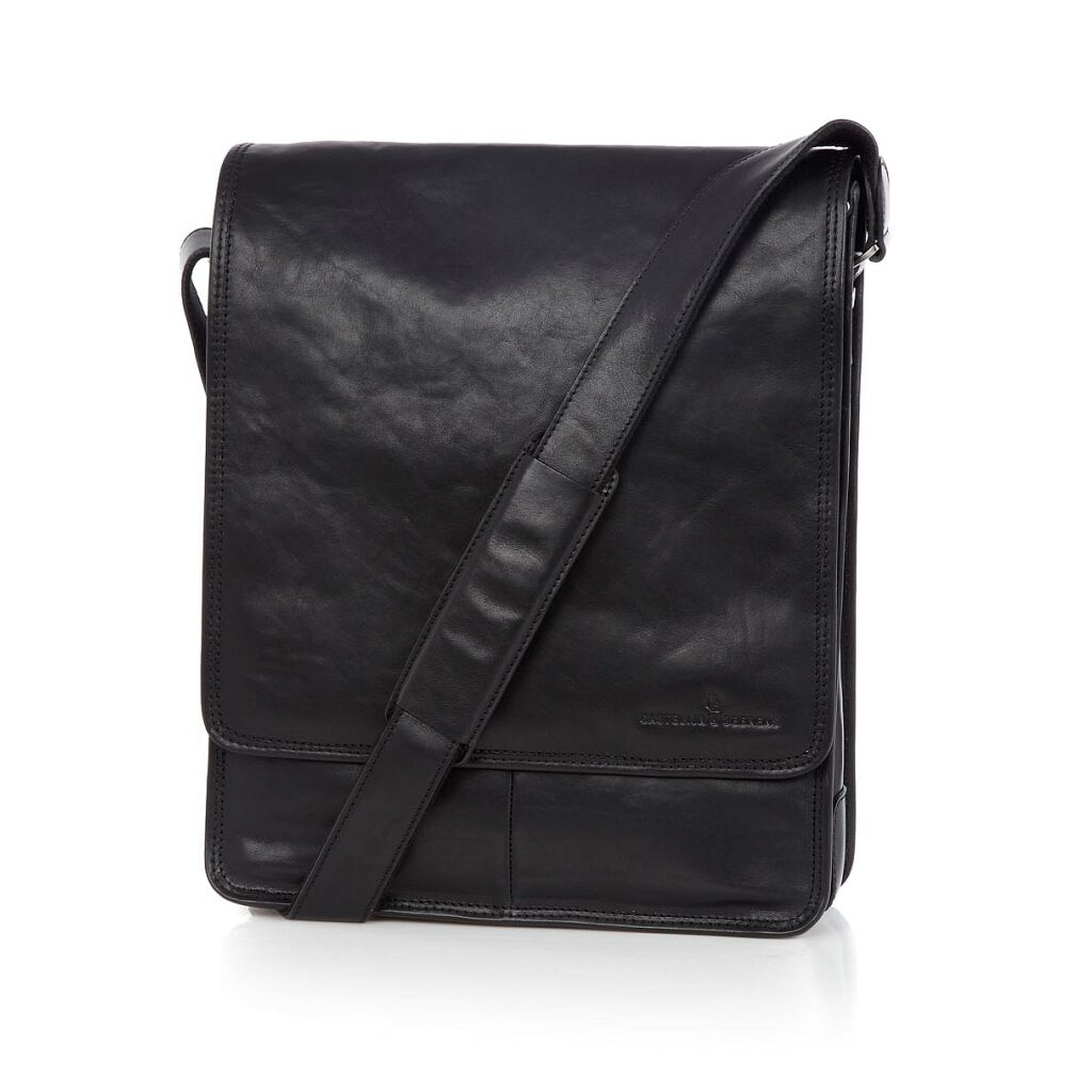 Castelijn & Beerens
                     vertikální kožená taška na notebook
                     689699
                     černá