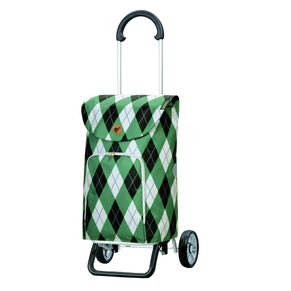 Andersen
                     nákupní taška na kolečkách
                     SCALA SHOPPER® PLUS ARIK 133-169-50
                     černo - zeleno - bílé káro