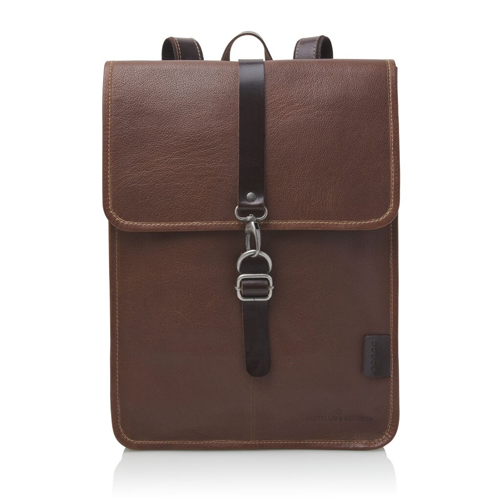 Castelijn & Beerens
                     kožený batoh na notebook 15,6" rfid
                     599576 Floris
                     hnědý