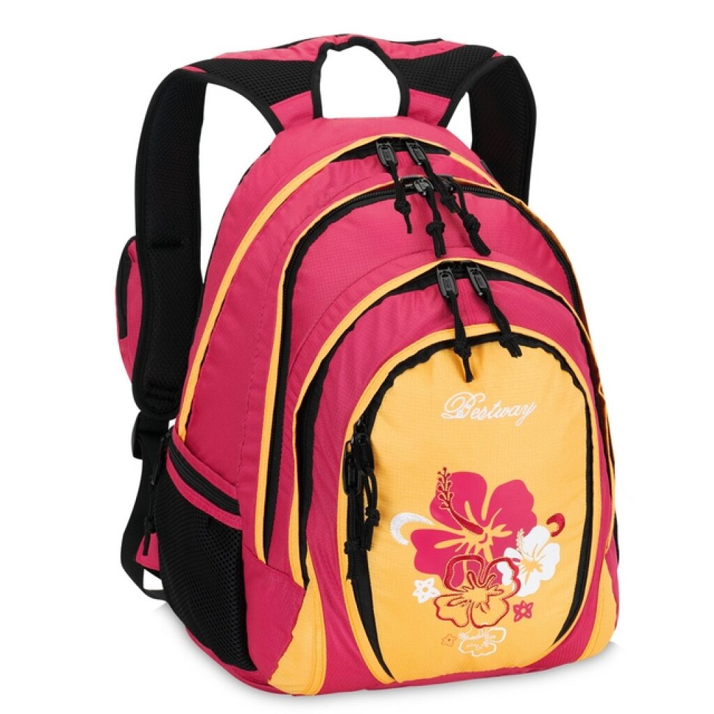 BestWay
                     školní batoh
                     FLOWER  04567-4514
                     fuchsie / oranžová