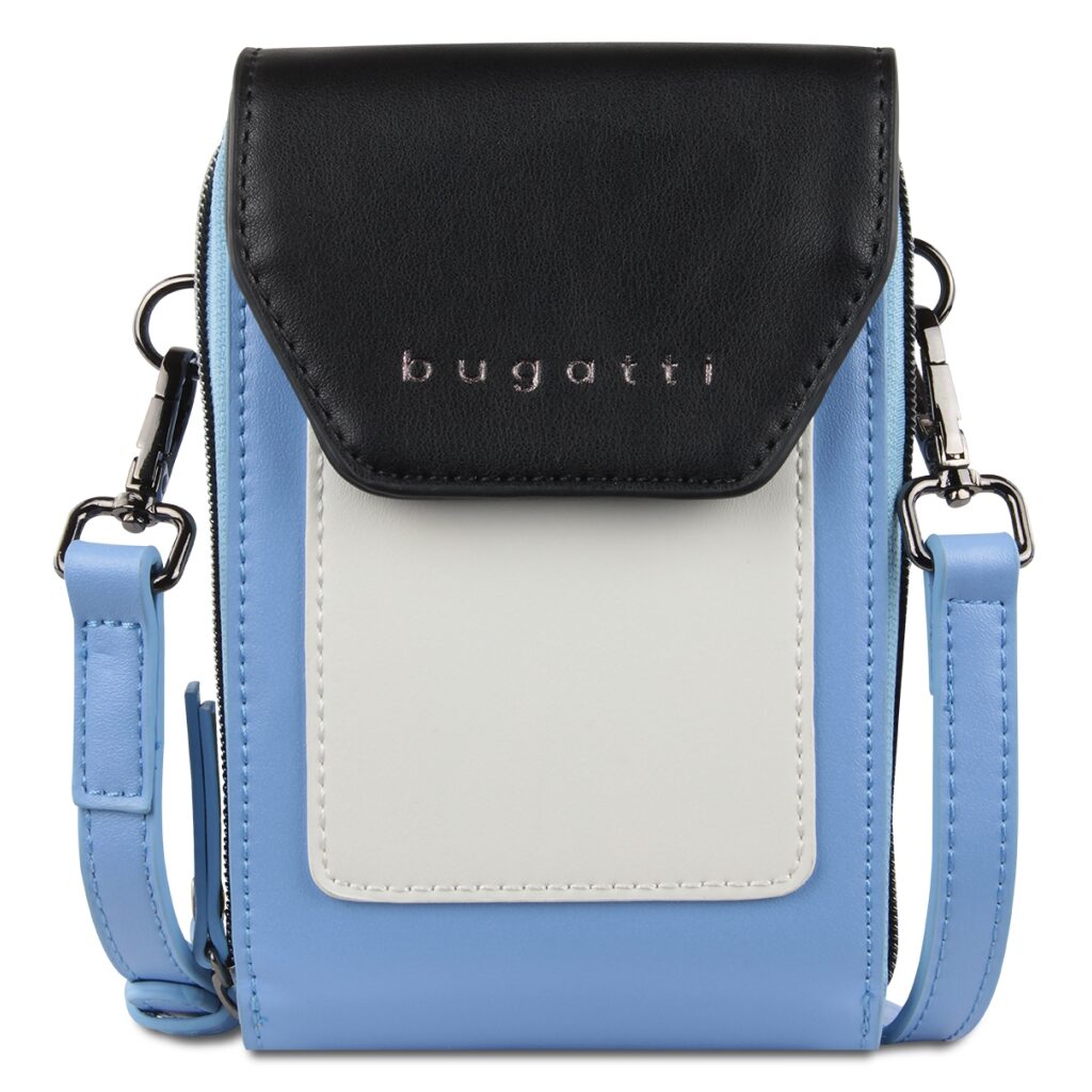 Bugatti
                     dámská taška přes rameno - crossbody na doklady
                     ALMATA 49665305
                     modrá / černá / bílá
