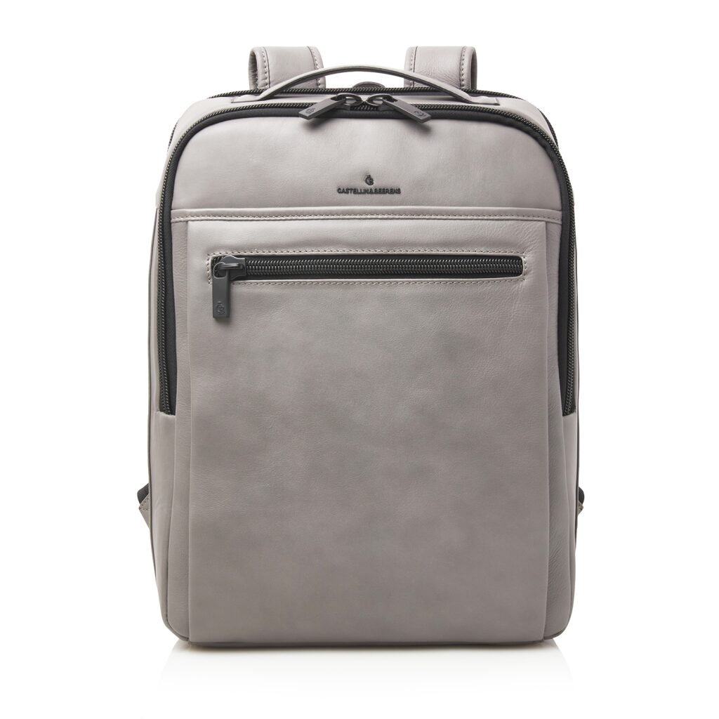Castelijn & Beerens
                     elegantní kožený batoh na notebook
                     Victor 409576 GS
                     šedý