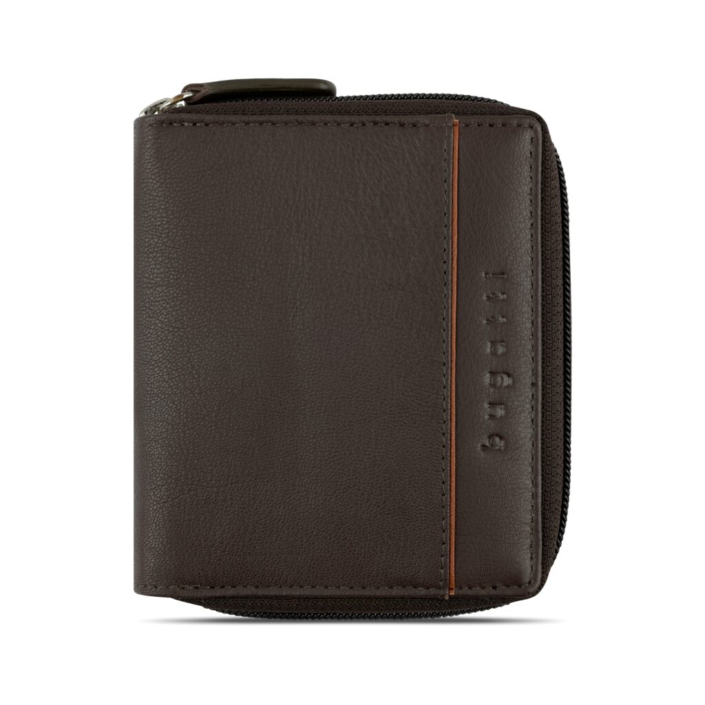 Bugatti
                     kožená peněženka na zip rfid
                     Banda Vertical Zip Wallet 49133402
                     hnědá