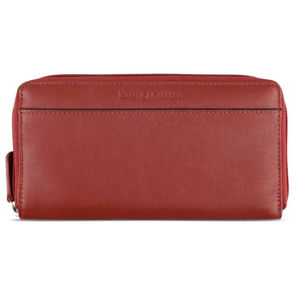 Bugatti
                     dámská kožená peněženka rfid
                     Banda Zip Ladies Long Wallet 49133616
                     červená