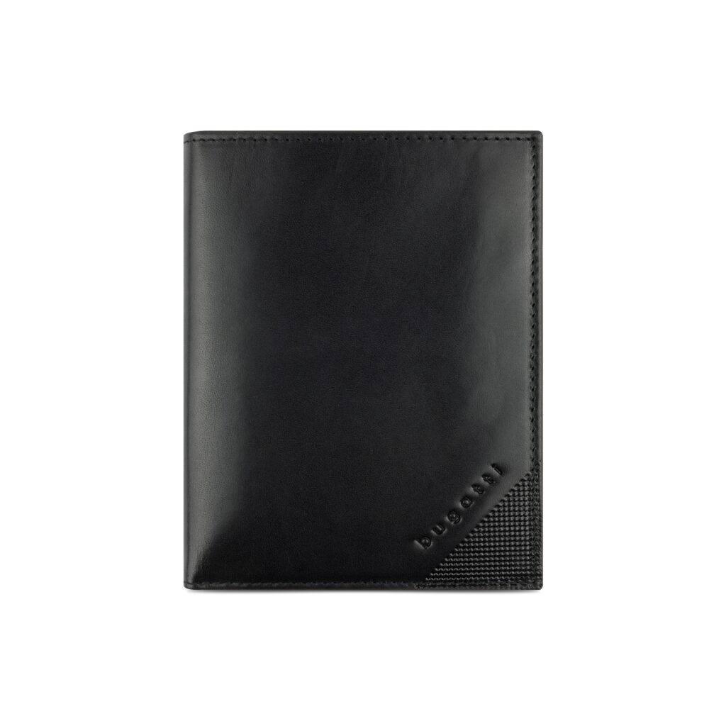 Bugatti
                     pánská kožená peněženka rfid
                     Nobile Vertical Wallet With Flap 49125501
                     černá