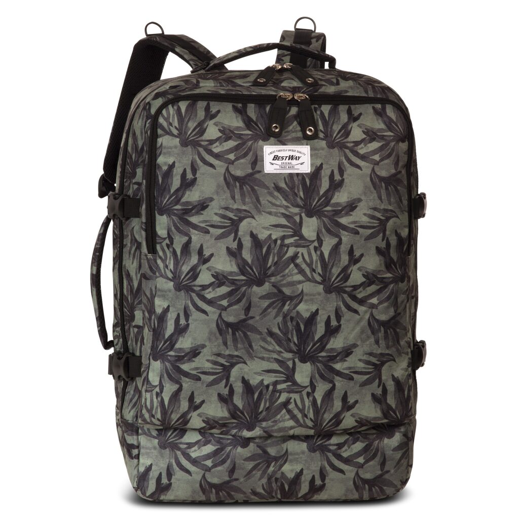 BestWay
                     příruční zavazadlo - palubní batoh
                     40252-0126 CABIN PRO PRINTS
                     zeleno-černý
