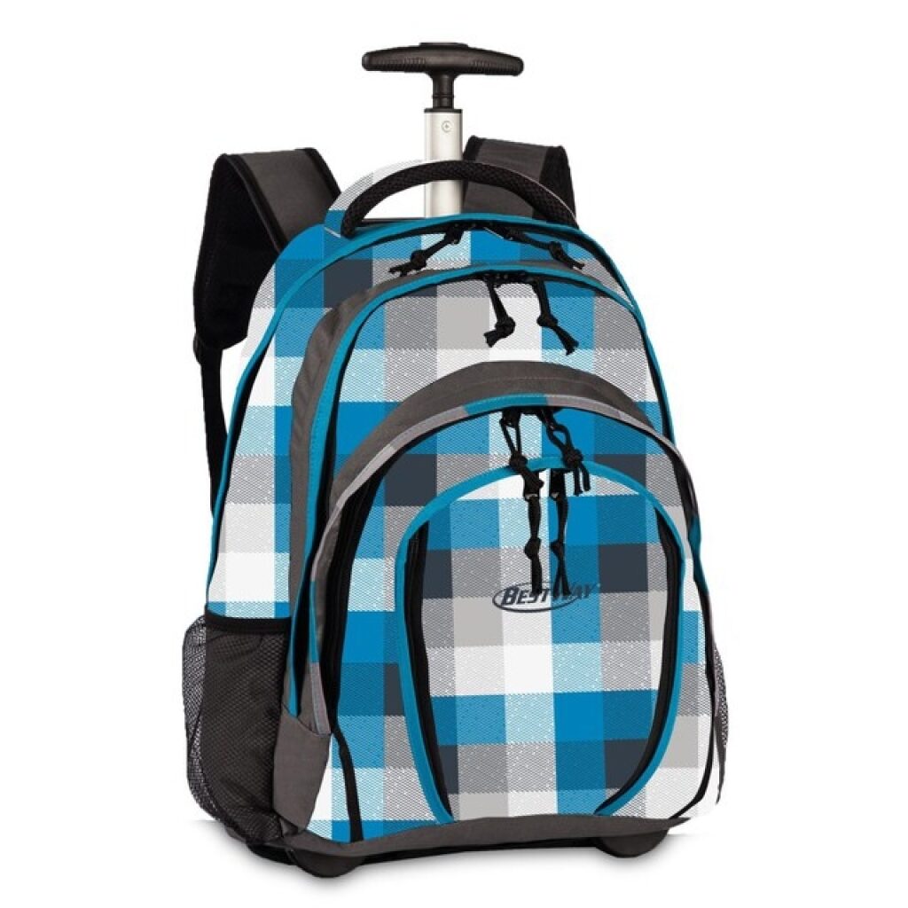 BestWay
                     školní batoh na kolečkách
                     40133-2804
                     modro-šedá