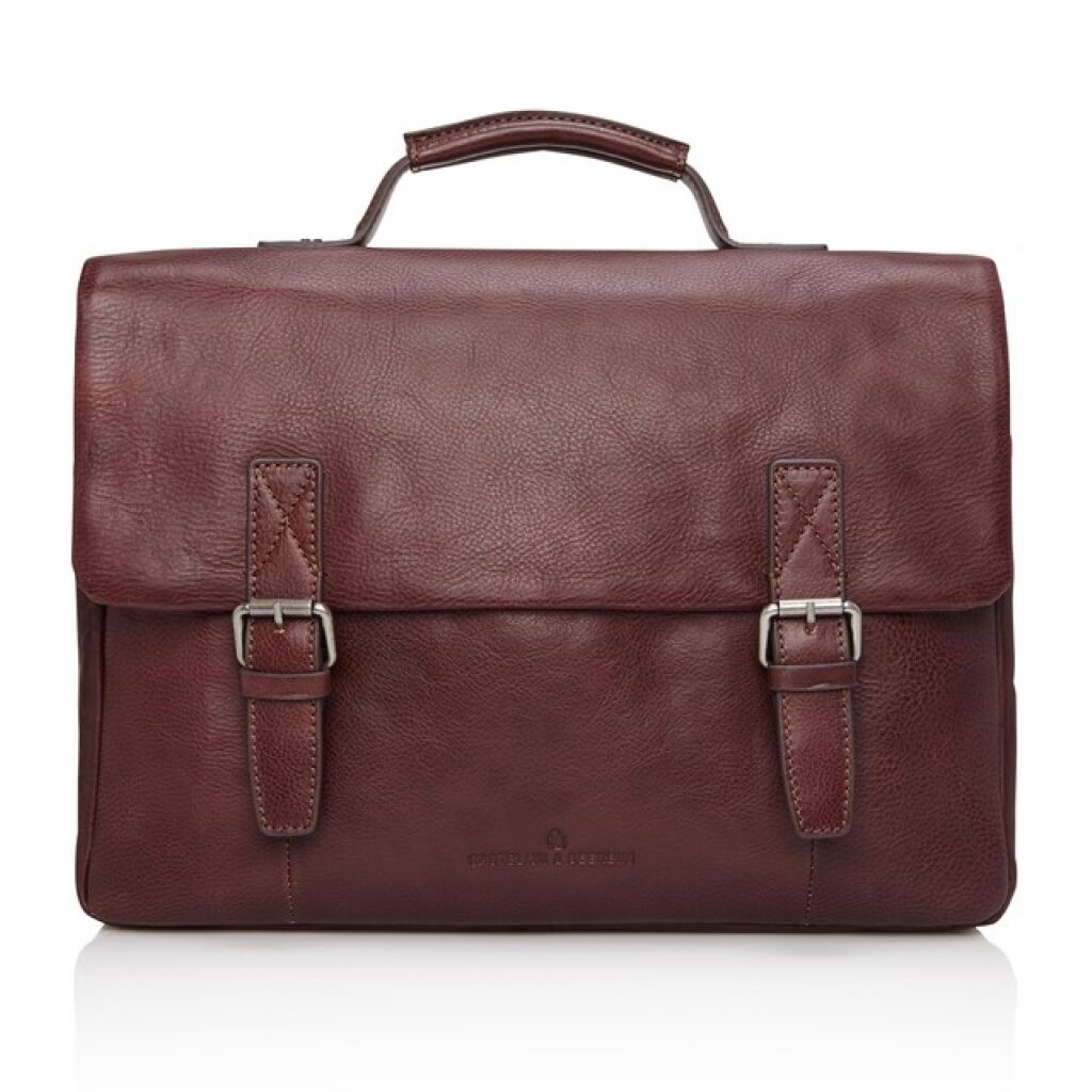 Castelijn & Beerens
                     kožená taška na notebook 15,6"
                     Bravo 639484
                     lilek