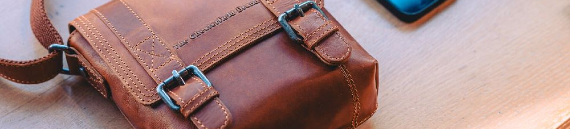 Pánské kožené tašky na doklady Bench