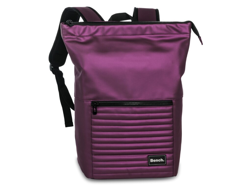 Volnočasový batoh s přihrádkou na notebook Bench Hydro quilted no-roll-top 64195-5100 fialový