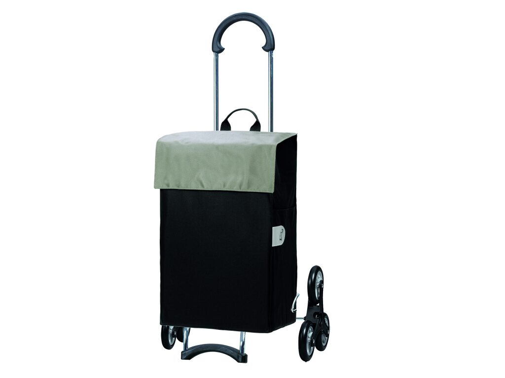 Andersen Shopper Royal aluminium opvouwbar met metalen spaakwiel 25cm en 44 liter tas Ivar met Andersen Shopper Royal aluminium opvouwbar met metalen spaakwiel 25cm en 44 liter tas Ivar met