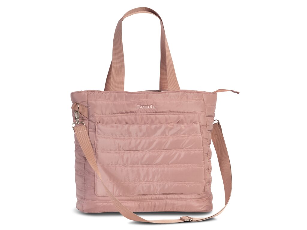 Dámská volnočasová taška přes rameno s prošíváním Bench Stepp shopper 64186-5700 růžová