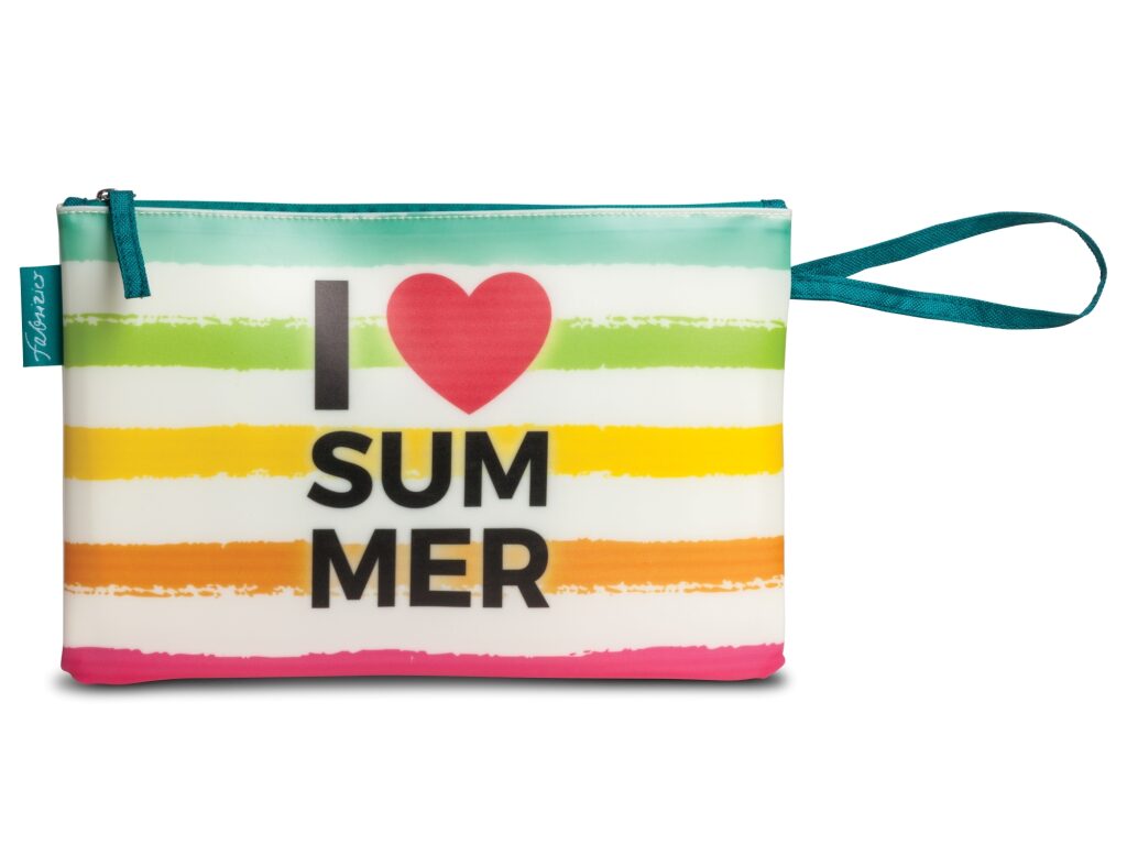 Fabrizio Bikini bag - taška na plavky I Love Summer 50419-9800 vícebarevná - přední strana