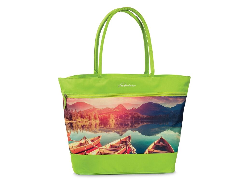 Fabrizio Letní taška - Plážová taška 50284-0700 zelená