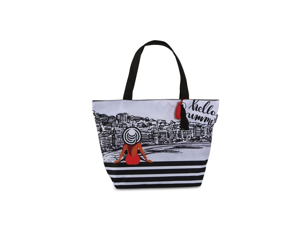 Fabrizio Letní taška - Plážová taška 50325-0100 černá - multicolour