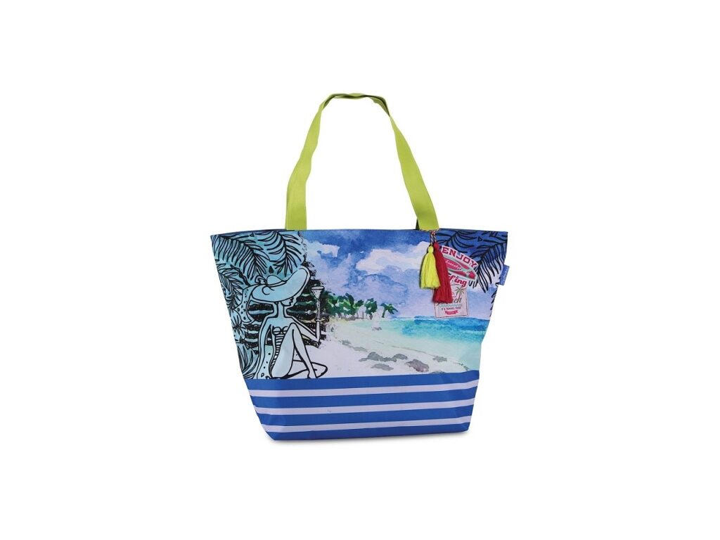 Fabrizio Letní taška - Plážová taška 50325-4600 modrá - multicolour