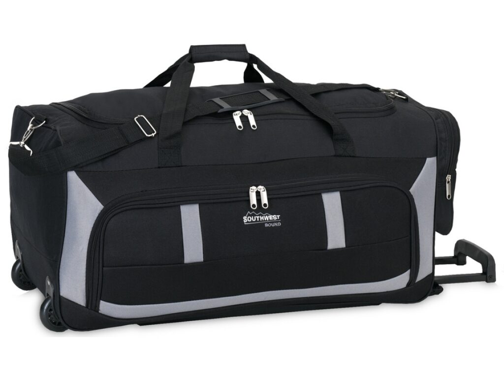 Southwest Cestovní taška na kolečkách 30180-0128 černo-šedá