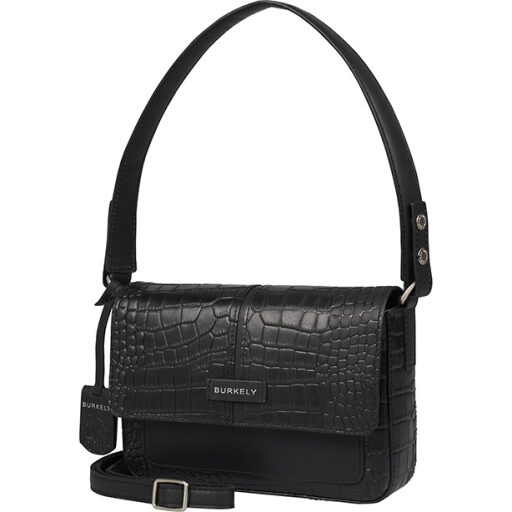 BURKELY Kožená kabelka přes rameno Cool Colbie 1000438.29.10 černá boční náhled
