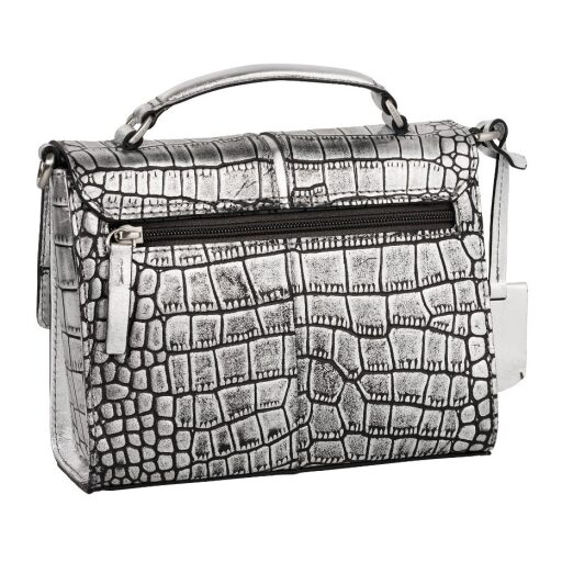 BURKELY Dámská crossbody kabelka Cool Colbie 1000440.29.12 stříbrná