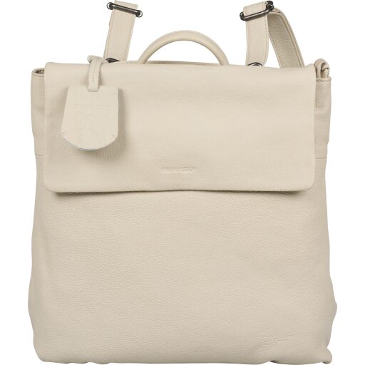 BURKELY Kožený kabelkový batoh Lush Lucy 1000527.38.01 smetanový