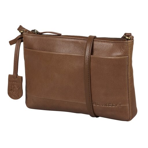 BURKELY Kožená crossbody kabelka Natural Norah 1000817.04.24 koňaková boční náhled
