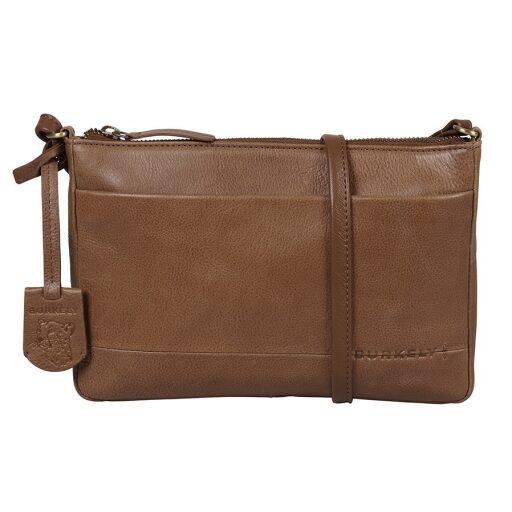 BURKELY Kožená crossbody kabelka Natural Norah 1000817.04.24 koňaková