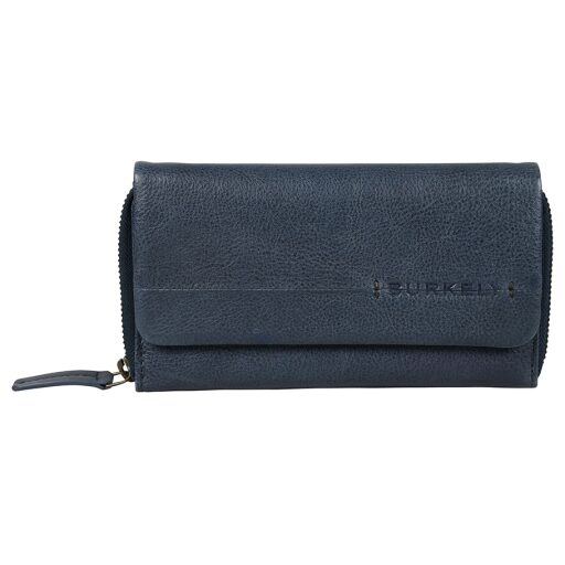 BURKELY Dámská kožená peněženka RFID Natural Norah 1000821.04.31 modrá