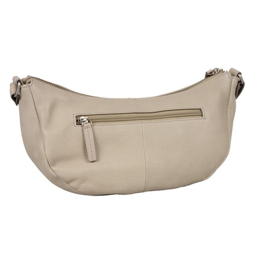 BURKELY Kožená crossbody kabelka Soft Skylar 1000844.85.12 světle šedá