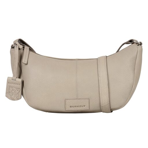BURKELY Kožená crossbody kabelka Soft Skylar 1000844.85.12 světle šedá