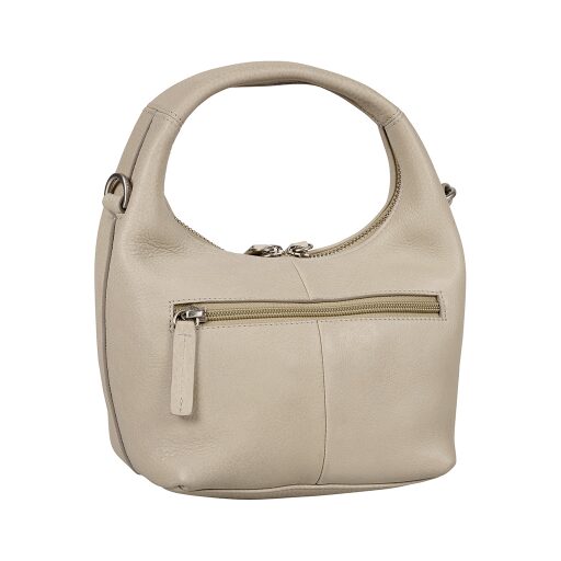 BURKELY Kožená kabelka do ruky Soft Skylar 1000845.85.12 světle šedá