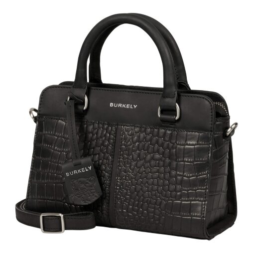 BURKELY Kožená kabelka do ruky i přes rameno Cool Colbie 1000850.29.10 černá boční náhled