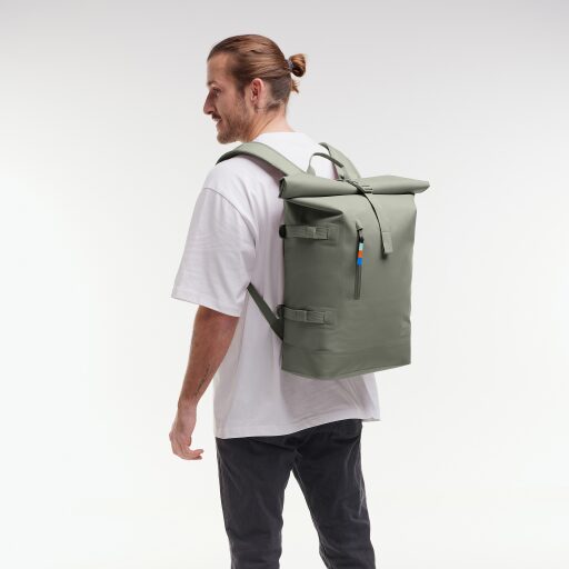 GOT BAG Batoh rolltop 2.0 BP0012XX-605 šedozelený
