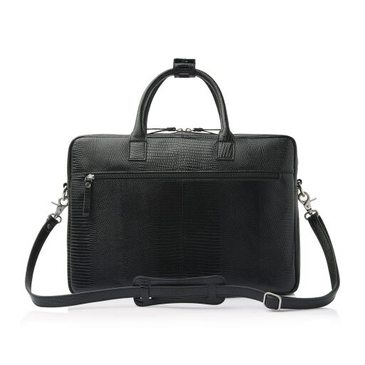 Castelijn & Beerens Dámská kožená taška na notebook Ilse 459472 černá