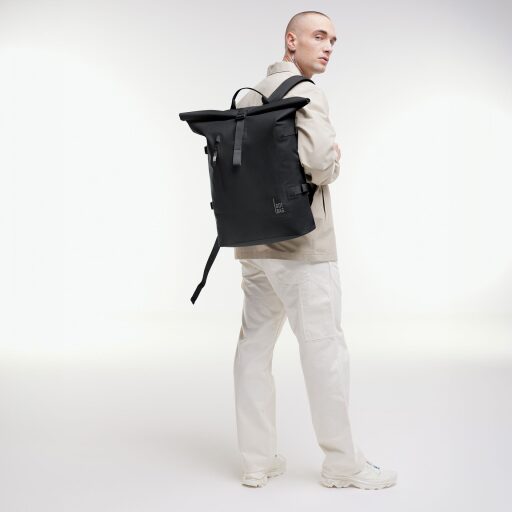 GOT BAG Batoh rolltop 2.0 monochrome BP0012MO-100 černý