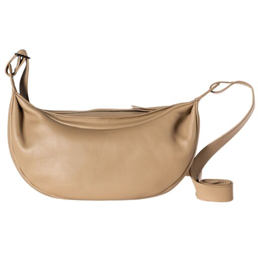 aunts & uncles Kožená kabelka přes rameno Jamie´s Orchard Crocus 20053-30 béžová