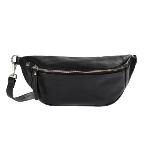 aunts & uncles Dámská kožená ledvinka Jamie's Orchard Bilberry 20036-0 černá