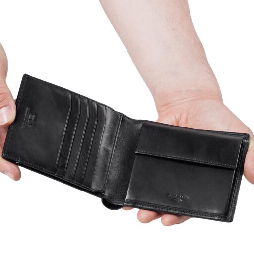 aunts & uncles Pánská kožená peněženka RFID Norwegians Lykke 52103-0 černá