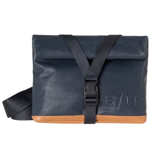 aunts & uncles Roll-top kabelka přes rameno / kolem pasu 2v1 Japan Tsu 10227-20 modrá