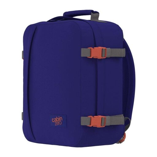 CabinZero Batoh do letadla 40x30x20 Classic 28L 082307 modrý boční náhled pravý