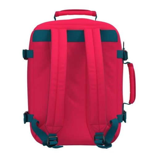 CabinZero Batoh do letadla 40x30x20 Classic 28L 082404 růžovo-modrý zadní strana