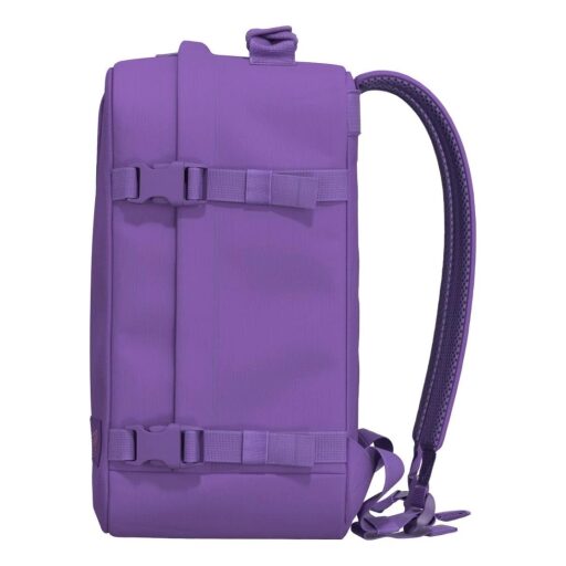 CabinZero Batoh do letadla 40x30x20 Classic 28L 082601 fialový boční strana pravá