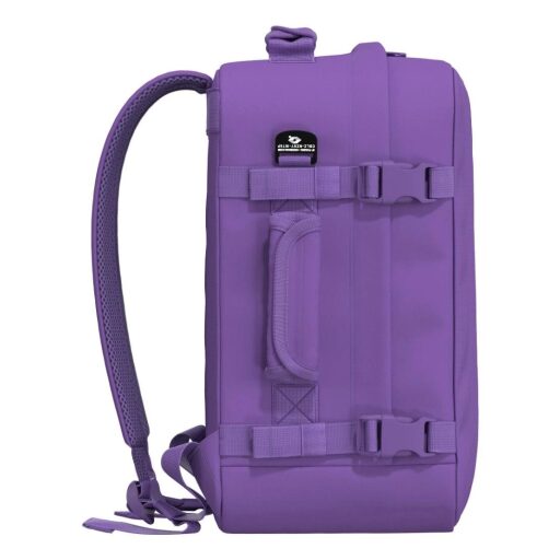 CabinZero Batoh do letadla 40x30x20 Classic 28L 082601 fialový boční strana levá