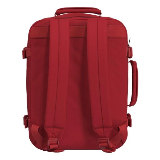 CabinZero Batoh do letadla 40x30x20 Classic 28L 082602 červený zadní strana
