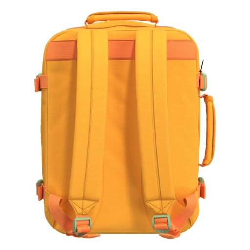 CabinZero Batoh do letadla 40x30x20 Classic 28L 082604 žlutý zadní strana