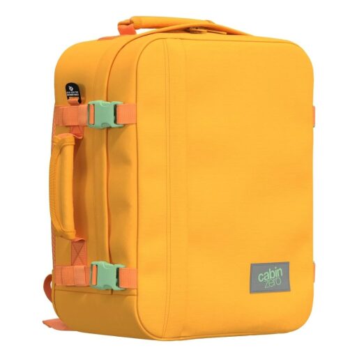 CabinZero Batoh do letadla 40x30x20 Classic 28L 082604 žlutý boční náhled
