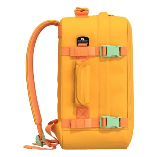 CabinZero Batoh do letadla 40x30x20 Classic 28L 082604 žlutý boční strana levá
