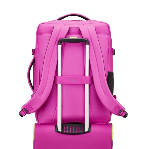 Batoh do letadla 55x40x20 cm Wanderline 41474049 růžový na madle