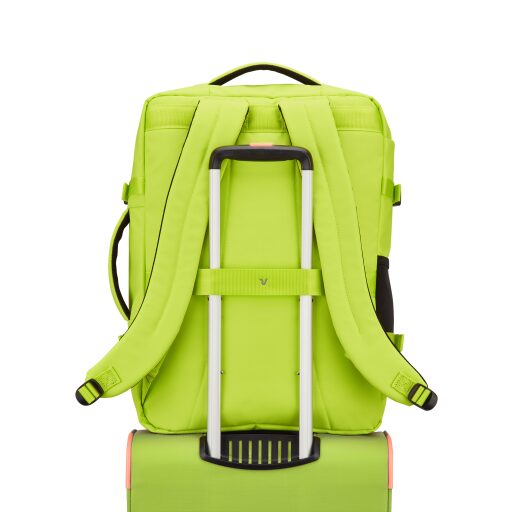 Batoh do letadla 55x40x20 cm Wanderline 41474077 reflexně zelený na madle