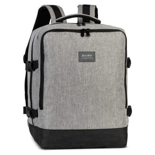 BestWay Cestovní batoh 40x30x20 cm Cabin Pro Small 40357-4200 šedý