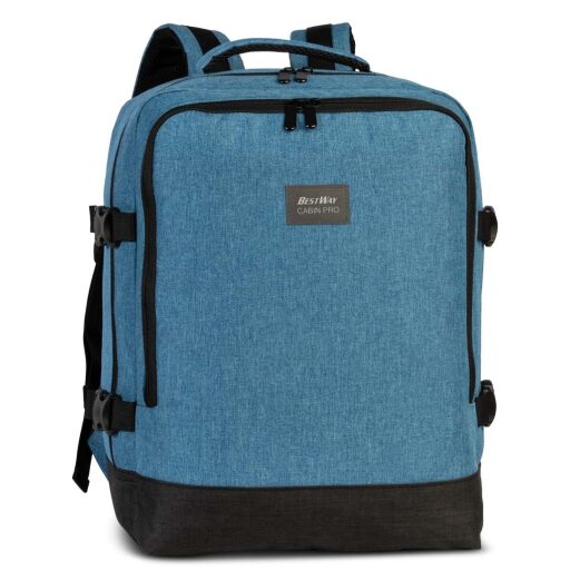 BestWay Cestovní batoh 40x30x20 cm Cabin Pro Small 40357-5300 modrý